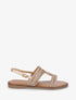 Nu-pieds ornés de strass - Or - 5