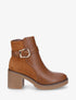 Bottines bi-matière - Camel - 1