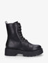 Bottines montantes à lacets irisés - Noir - 5