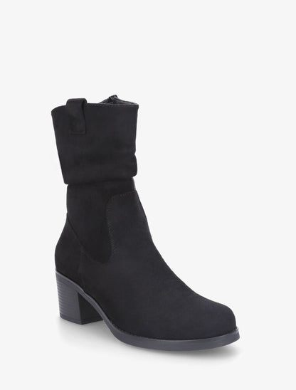 Bottines en suédine classique - Noir - 2