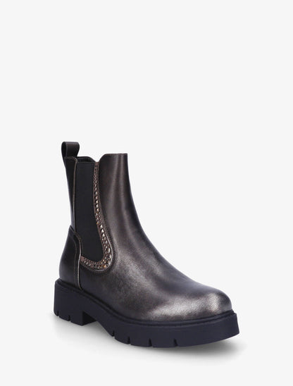 Chelsea boots à chevilles ornées de clous - Anthracite - 2