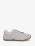 Sneakers plates unies effet nubuck - Gris - 1