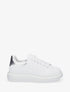 Sneakers classiques à contrefort nacré - Blanc/argent - 5