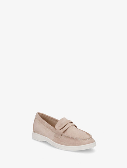 Mocassins en suédine - Taupe - 2