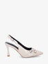 Escarpins pointus brides croisées - Beige - 5
