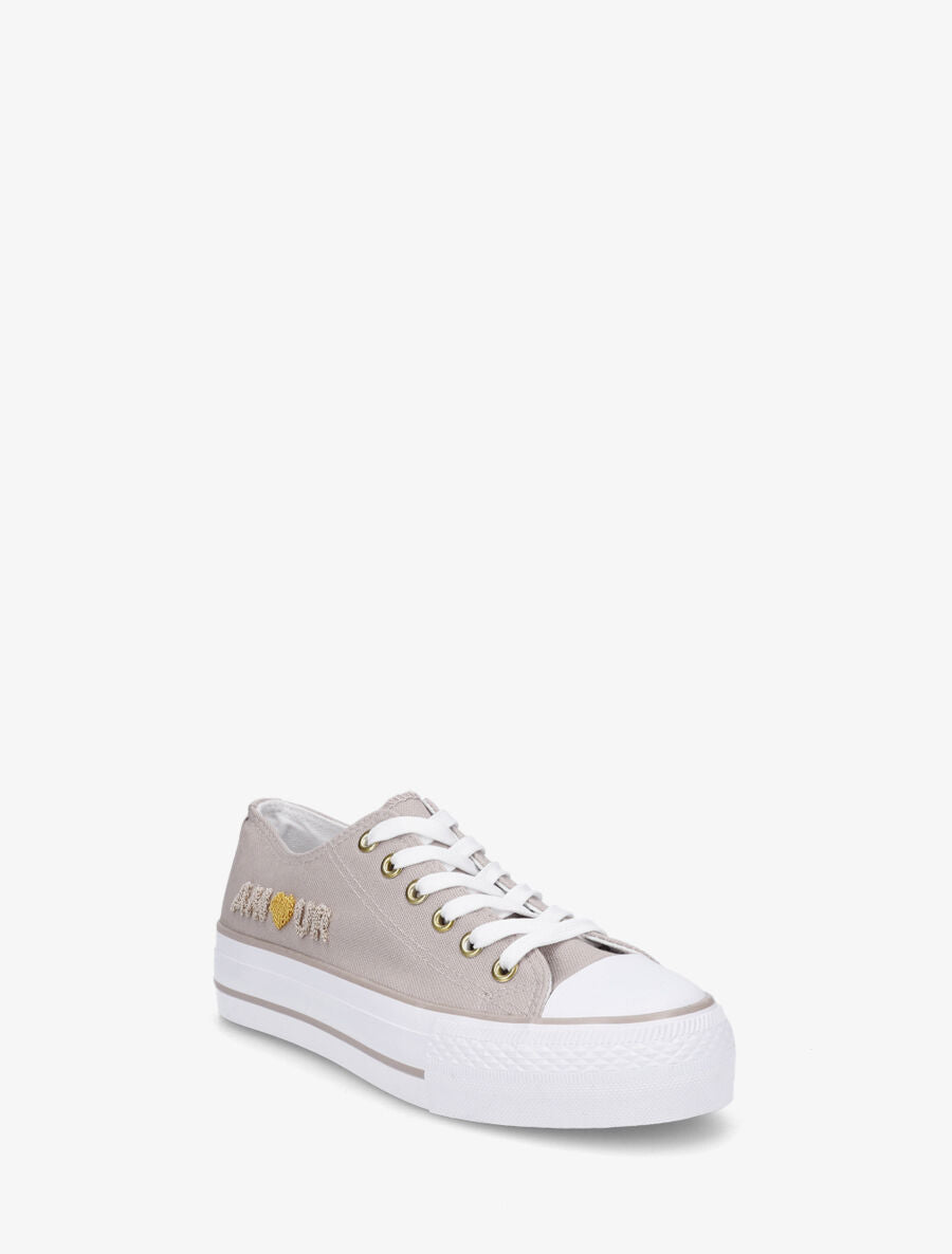 Tennis basse amour - Taupe - 2