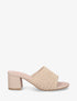 Mules à ganse style macramé - Taupe - 1