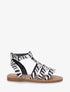 Nu-pieds cloutées style spartiate - Blanc - 1