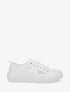 Sneakers unies en toile - Blanc - 1