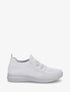 Baskets en mesh style running - Gris clair - 1
