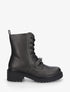 Boots style rangers à boucle - Gris anthracite - 1