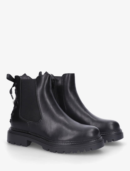 Boots à noeud - Noir - 4