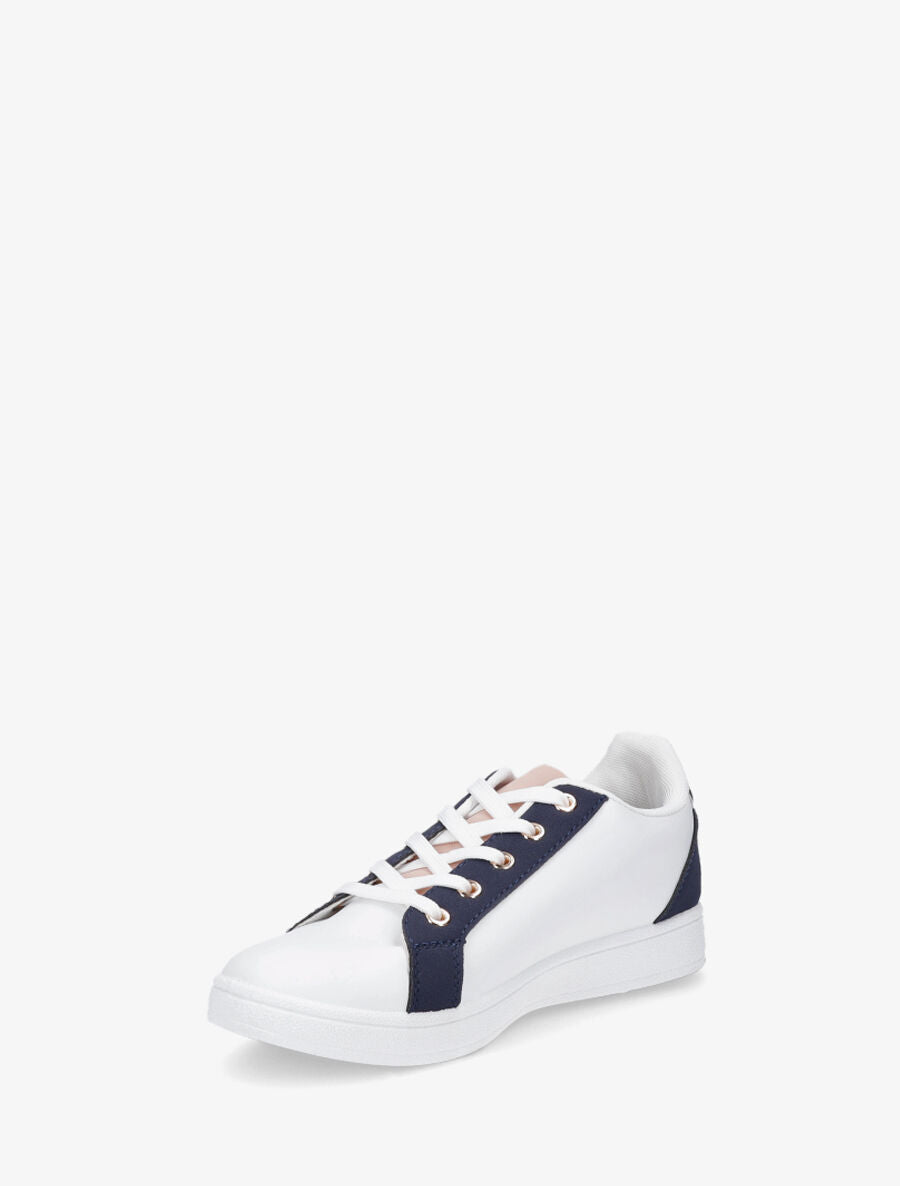Sneakers à zip décoratif - Marine - 3