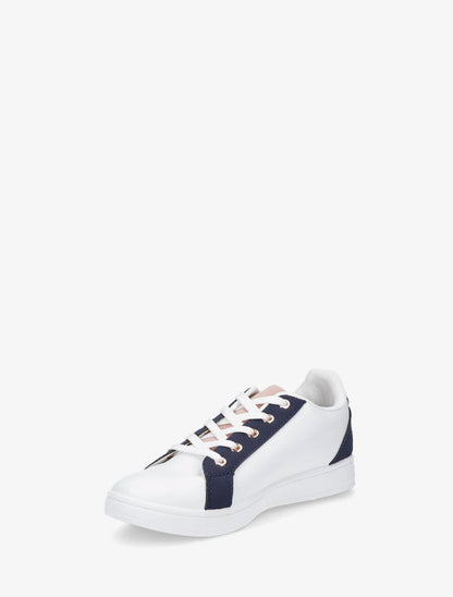 Sneakers à zip décoratif - Marine - 3