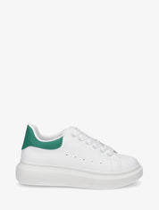 Baskets à contrefort contrastant - Blanc/vert - 1