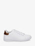 Sneakers basiques en simili - Camel - 1
