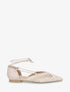 Ballerines en simili à nouer - Beige - 1