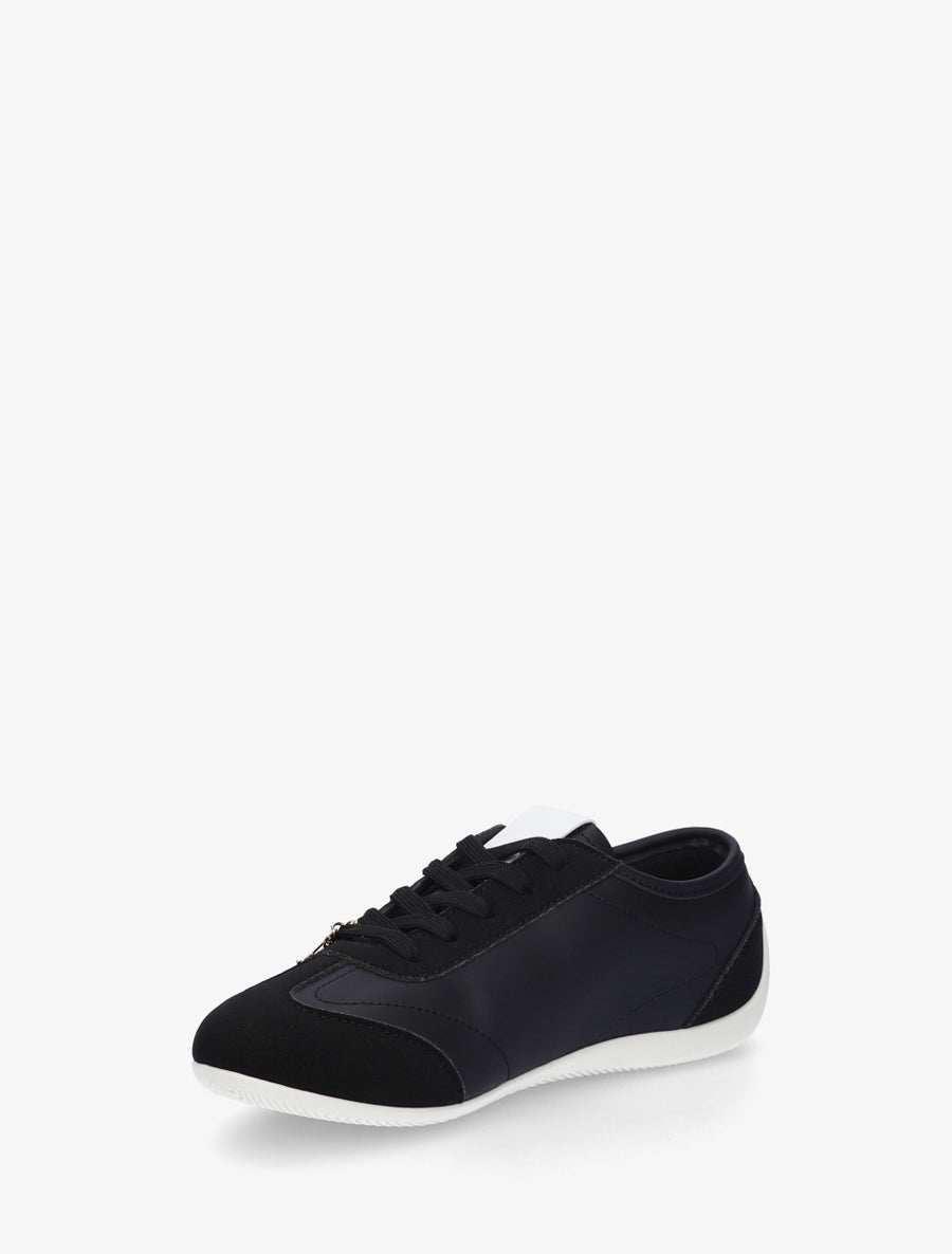 Sneakers à empiècement bijoux dépareillés - Noir - 3