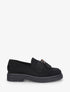 Mocassins en suédine à perles - Noir - 1
