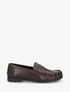 Mocassins unis en simili - Marron - 1