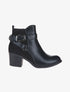 Bottines basic lanières croisées - noir - 5