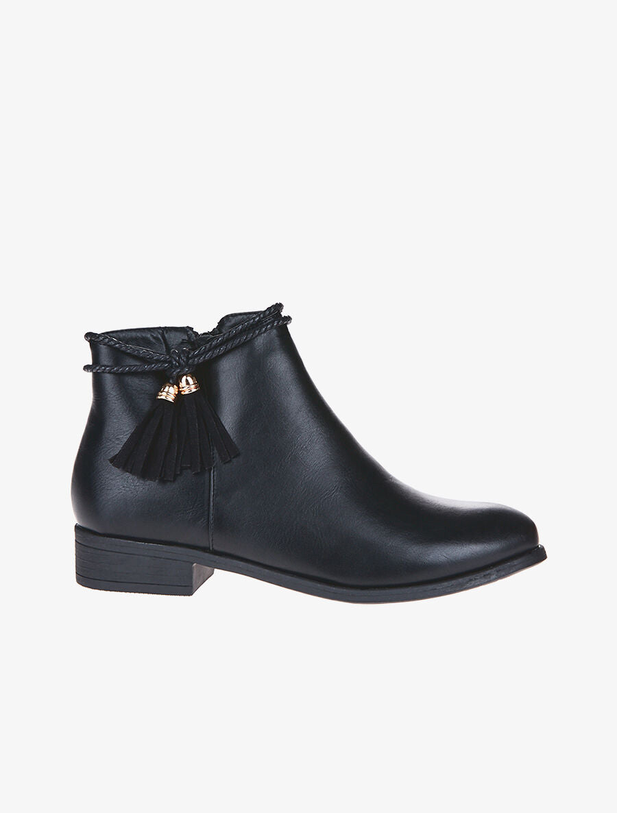 Boots cordons - noir - 1