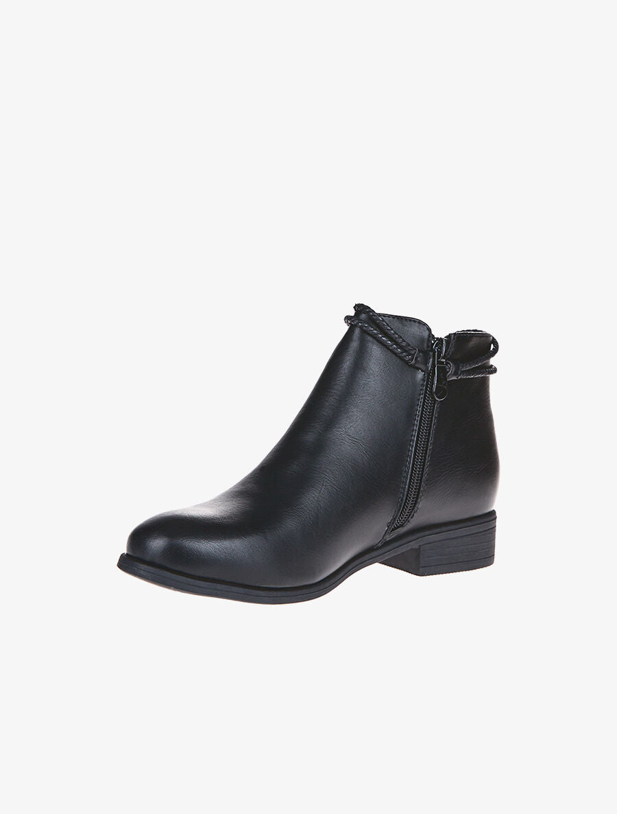 Boots cordons - noir - 3
