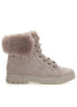 Boots cheville à fourrure - Gris - 1