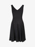 Robe patineuse sans manches à paillettes - Noir - 1