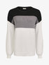 Pull oversize grandes rayures - Noir/blanc - 5