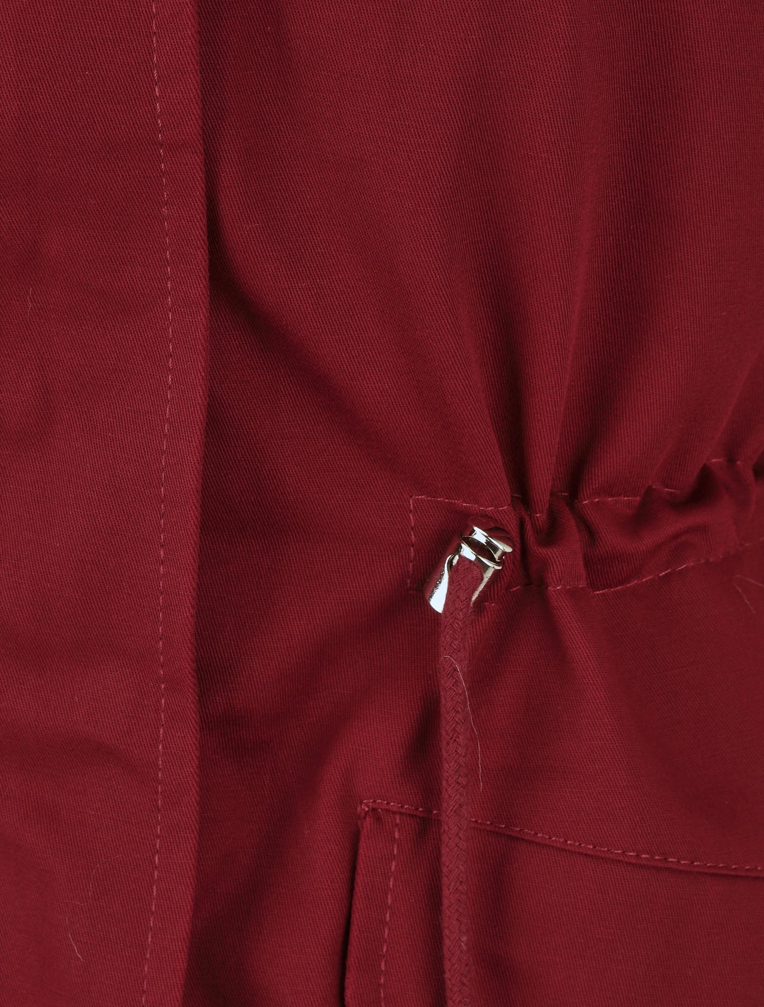 Parka fourrée à capuche - Bordeaux - 3