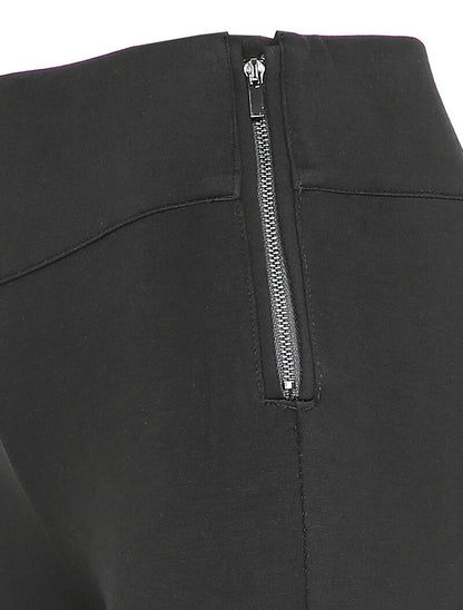 Legging taille haute à détail zips - Noir - 3