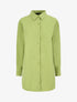 Chemise oversize coupe droite - Vert anis - 1