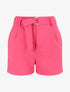 Short fluide uni et ceinturé - Fushia - 4