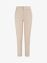 Pantalon fluide élastiquée - Beige - 4