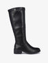 Bottes à sangles style chaîne - Noir - 1