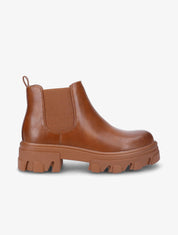 Chelsea boots à semelles crantées - Camel - 5
