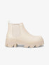 Chelsea boots à semelles crantées - Beige - 1