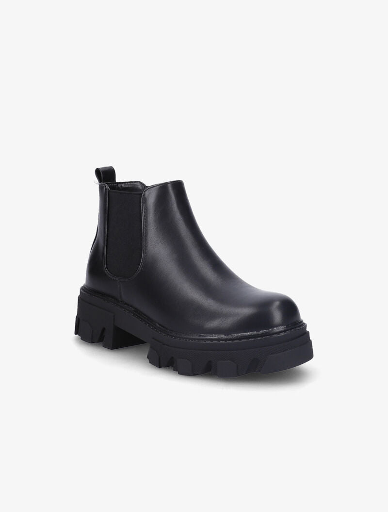 Chelsea boots à semelles crantées - Noir - 2