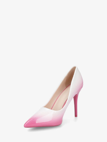 Escarpins à dégradé et talon aiguille - Rose - 3