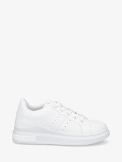Baskets classiques en simili - Blanc - 1