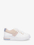 Sneakers à contrefort en suédine - Rose - 5