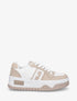 Sneakers à lacets épais - Beige - 1