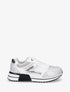 Sneakers en suédine et strass - Blanc - 5