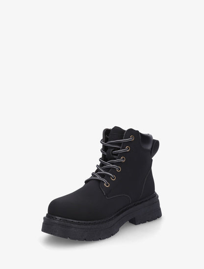 Bottines à lacets - Noir - 3