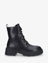 Bottines montantes à lacets - Noir - 1