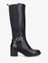 Bottes classiques en simili - Noir - 1