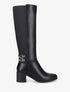 Bottes unies à double sangle - Noir - 1