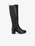 Bottes cavalières à talon - Noir - 5