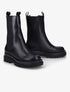 Bottines montantes à plateforme crantée - Noir - 5